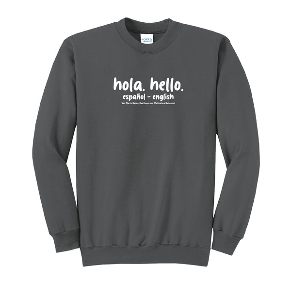 SMG: Hola. Hello