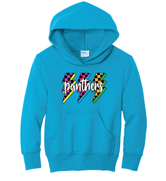 Panthers Retro Lightening Bolt