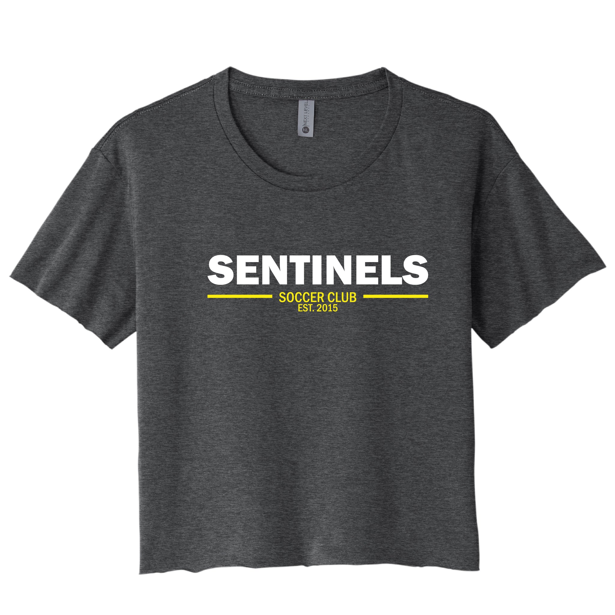 Sentinels Soccer - Ladies Crop Tee