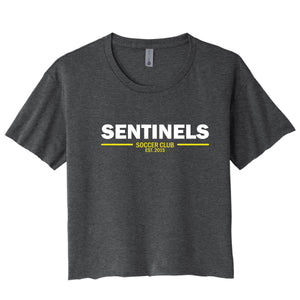 Sentinels Soccer - Ladies Crop Tee
