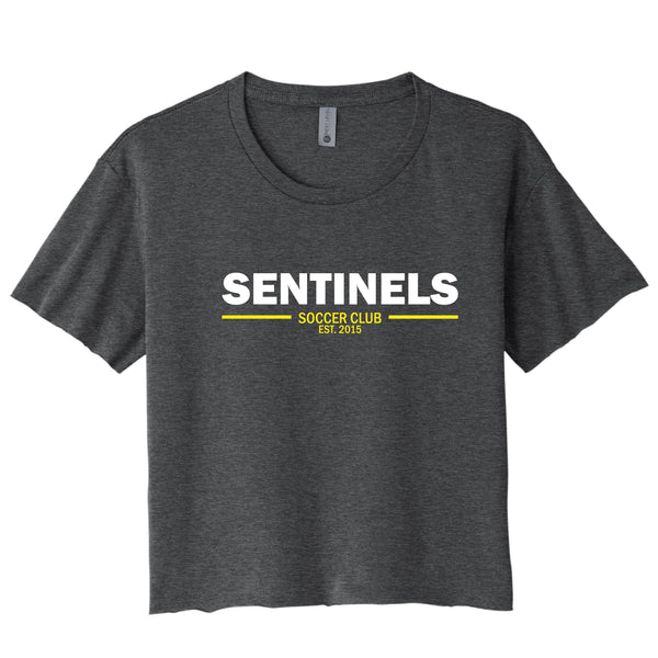 Sentinels Soccer - Ladies Crop Tee