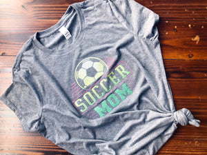 Soccer MOM Graphic Tee